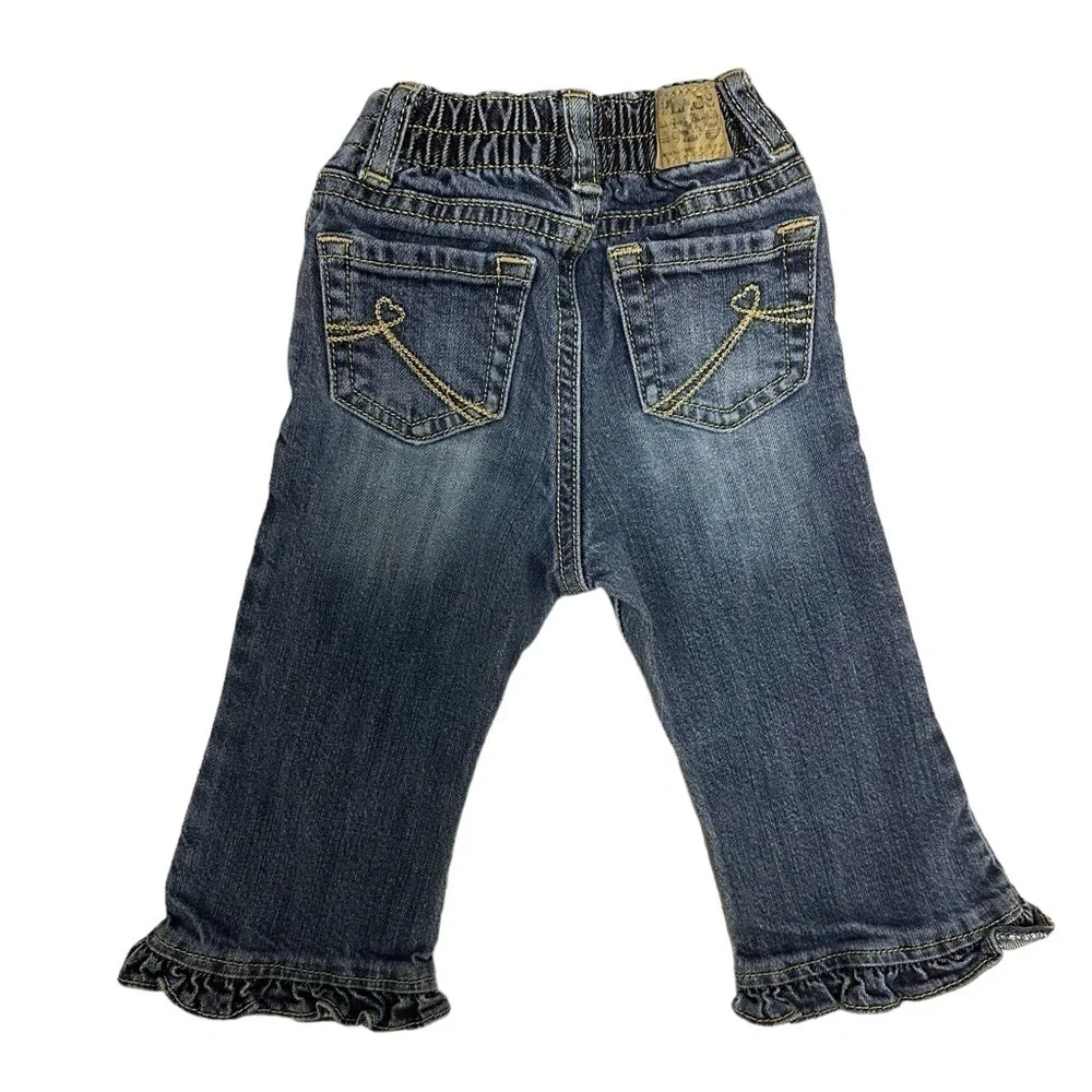 The Children’s Place Dark Wash Flared Jeans Size 18 Months
